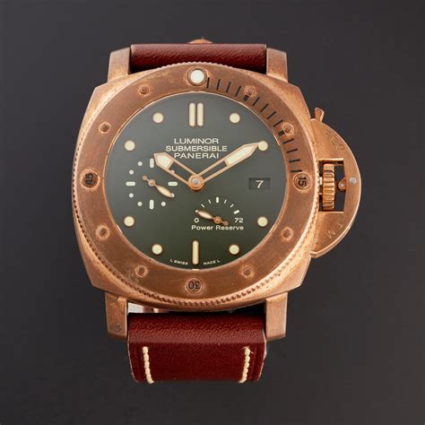 panerai erste uhr aus bronze|panerai online shop.